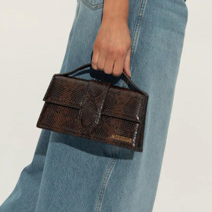 Jacquemus Le Grand Bambino Pitone Scuro