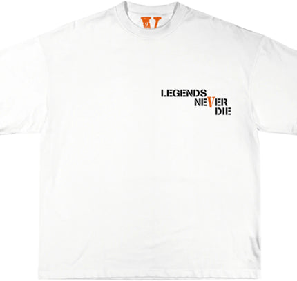 VLONE JUICE WRLD 999 LEGENDS NEVER DIE WHITE T-SHIRT - SneakCenter