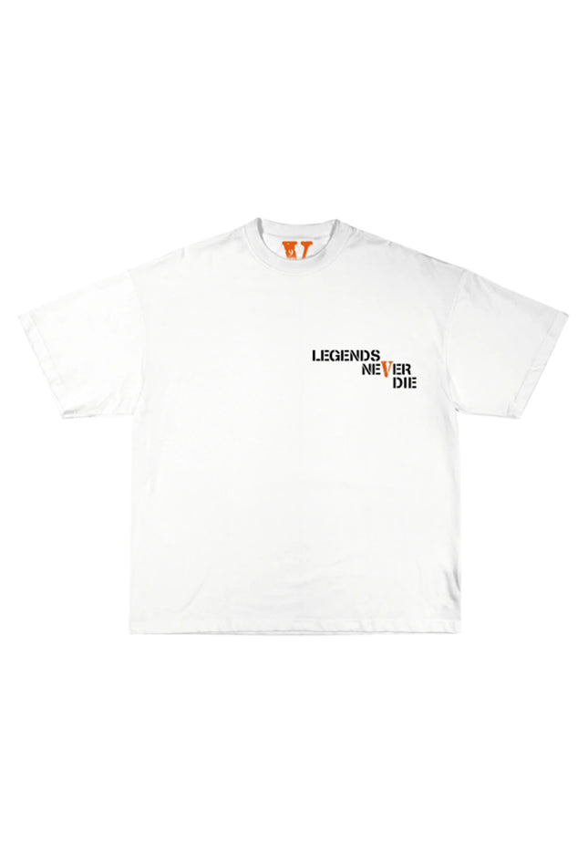 VLONE JUICE WRLD 999 LEGENDS NEVER DIE WHITE T-SHIRT - SneakCenter