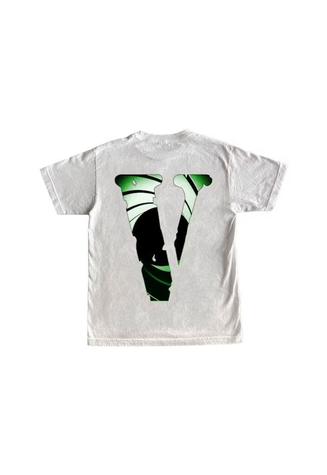 Juice Wrld x XO x Vlone Double Agent Tee White - SneakCenter