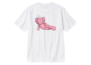 KAWS x Uniqlo Pink T-shirt
