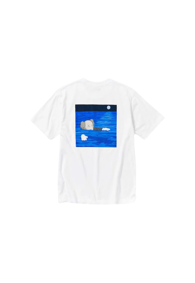 KAWS x Uniqlo Blue Artbook T-shirt - SneakCenter