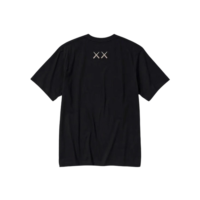 KAWS x Uniqlo Black T-shirt - SneakCenter