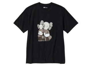 KAWS x Uniqlo Black T-shirt