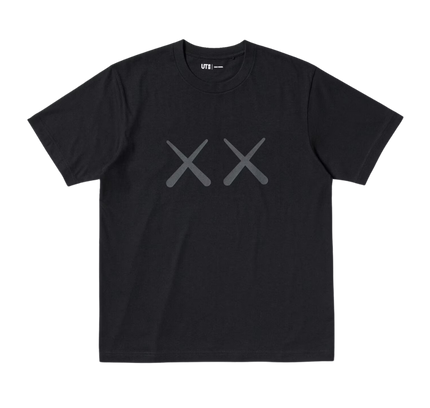 KAWS x Uniqlo Warhol UT Graphic T-shirt Black - SneakCenter