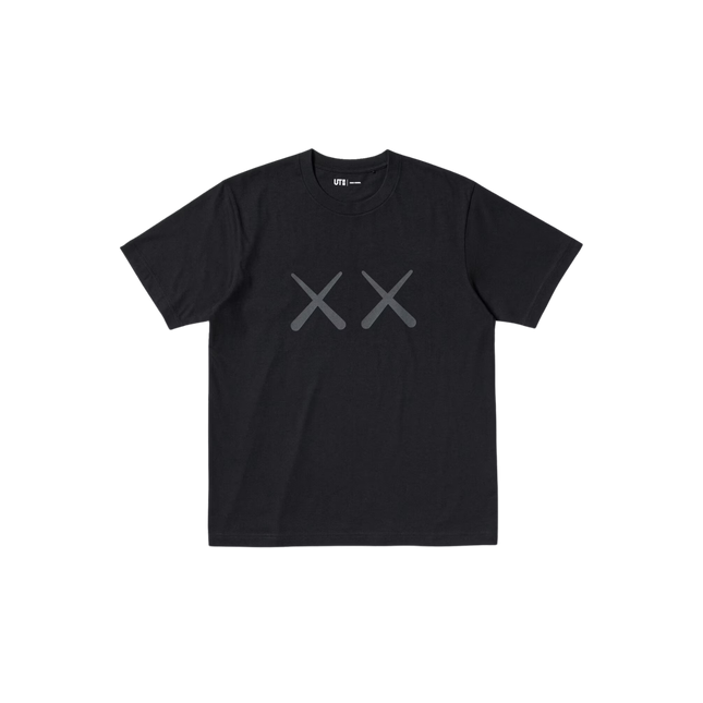 KAWS x Uniqlo Warhol UT Graphic T-shirt Black - SneakCenter