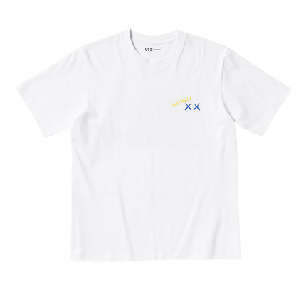 KAWS x Uniqlo Warhol UT Graphic T-shirt White Banana - SneakCenter