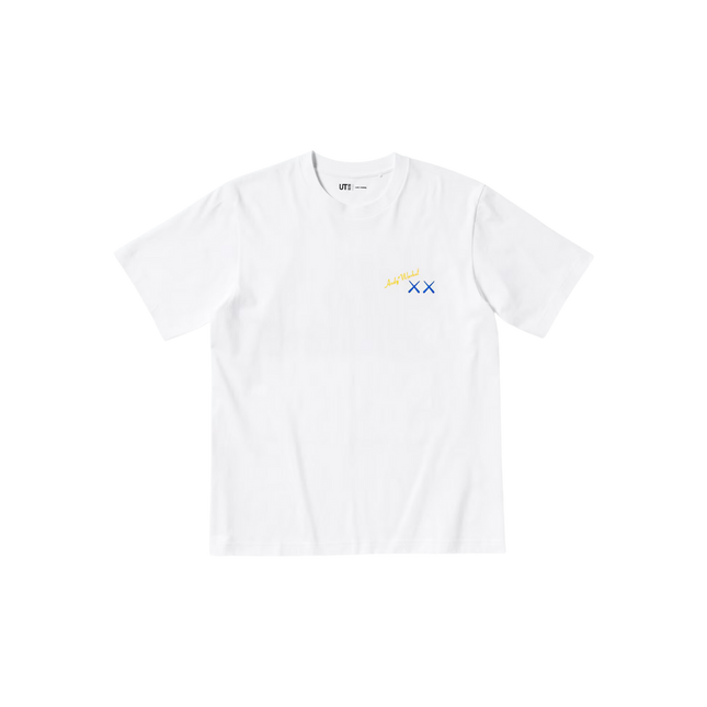 KAWS x Uniqlo Warhol UT Graphic T-shirt White Banana - SneakCenter