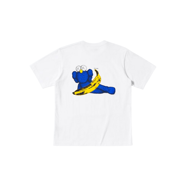 KAWS x Uniqlo Warhol UT Graphic T-shirt White Banana - SneakCenter