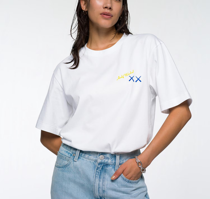 KAWS x Uniqlo Warhol UT Graphic T-shirt White Banana - SneakCenter