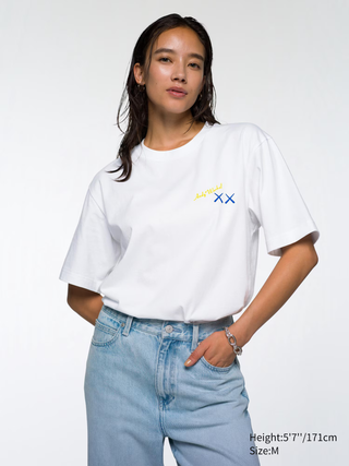 KAWS x Uniqlo Warhol UT Graphic T-shirt White Banana