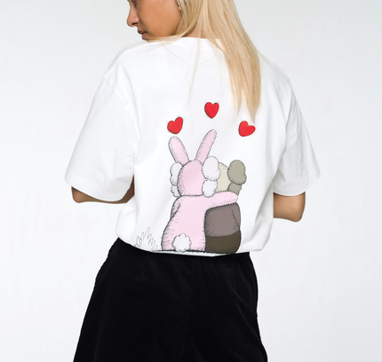 KAWS x Uniqlo Warhol UT Graphic T-shirt White Lips - SneakCenter