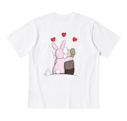 KAWS x Uniqlo Warhol UT Graphic T-shirt White Lips - SneakCenter