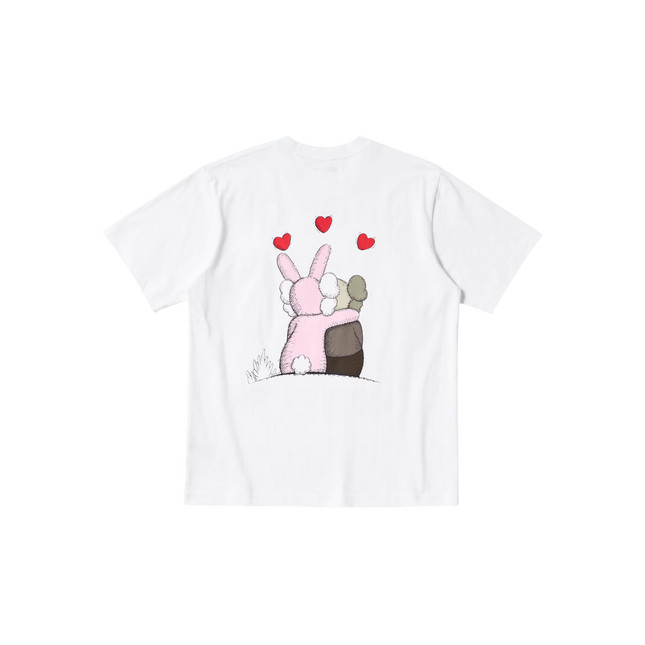 KAWS x Uniqlo Warhol UT Graphic T-shirt White Lips - SneakCenter