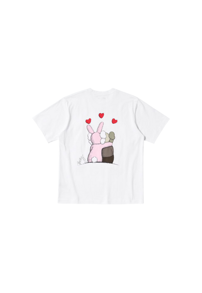 KAWS x Uniqlo Warhol UT Graphic T-shirt White Lips - SneakCenter
