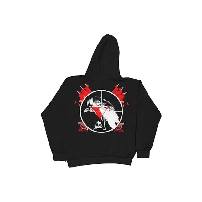 Kodak Black x Vlone 47 Hoodie Black - SneakCenter