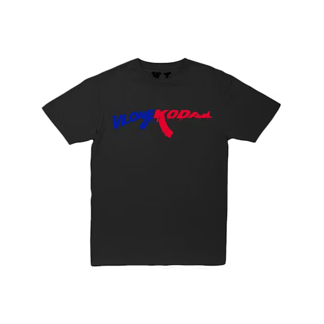 Kodak Black x Vlone 47 T-shirt Black - SneakCenter