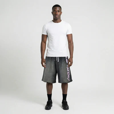 Lost Intricacy Forbidden Love Shorts Black