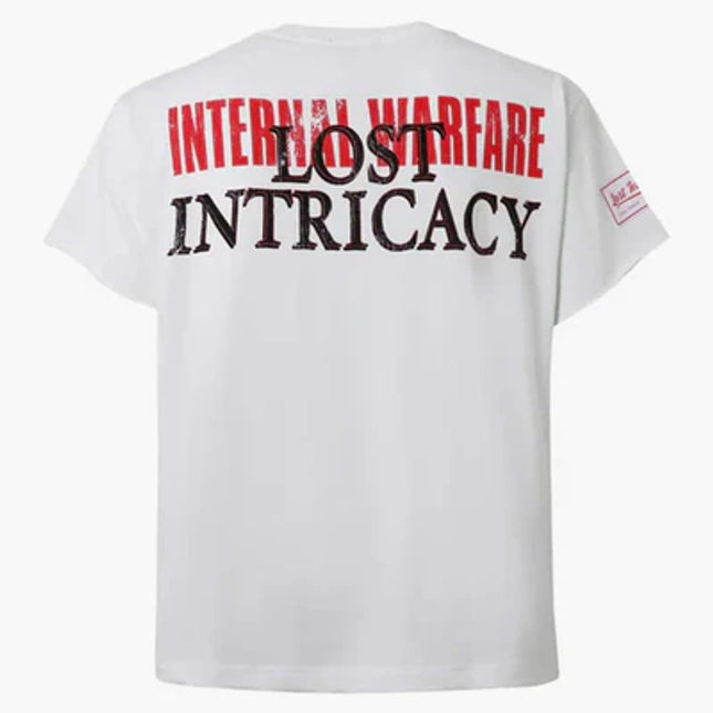 Lost Intricacy Front Page Mag Shirt White