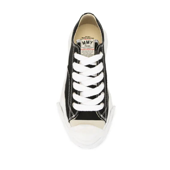 Maison Mihara Yasuhiro Hank OG Sole Canvas Low Black - SneakCenter