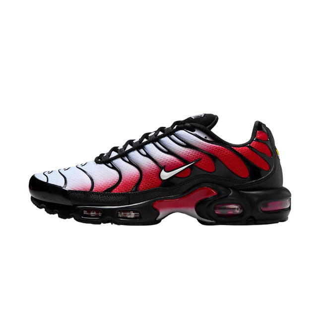 NIKE AIR MAX PLUS Pure Platinum University Red - SneakCenter