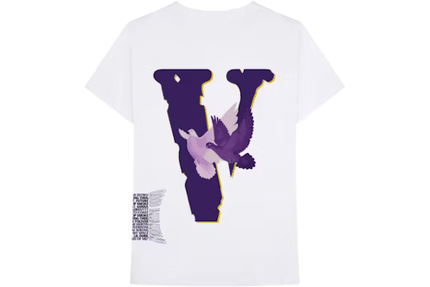 Nav x Vlone Doves Tee White - SneakCenter