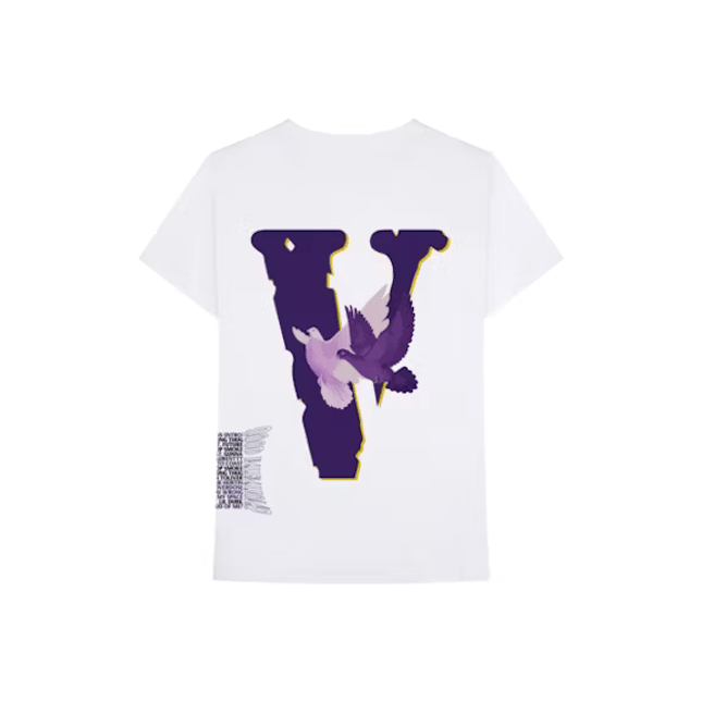 Nav x Vlone Doves Tee White - SneakCenter