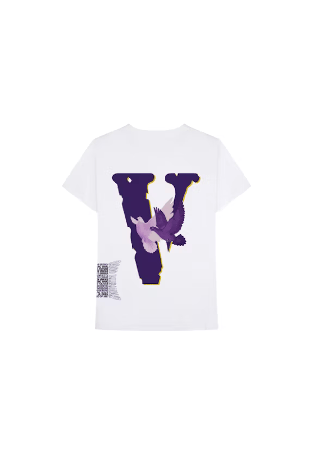 Nav x Vlone Doves Tee White - SneakCenter