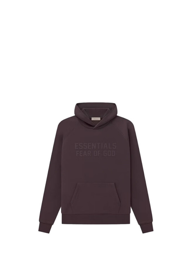 Fear of God Essentials Hoodie Plum