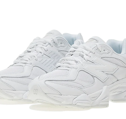 New Balance 9060 Triple White - SneakCenter