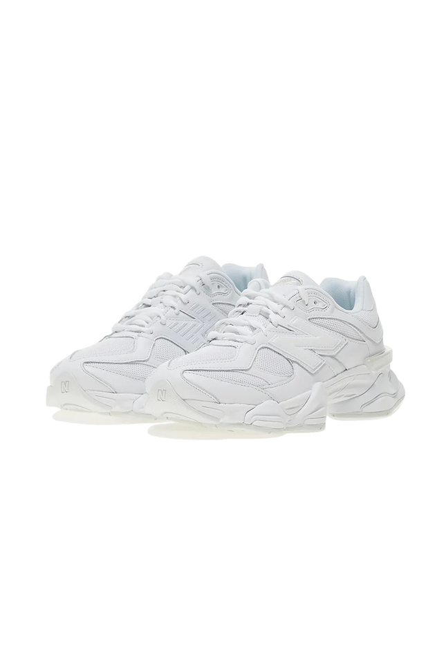 New Balance 9060 Triple White - SneakCenter