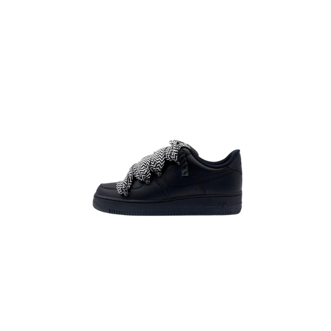 Nike Air Force 1 Low ‘07 Black Lanvin Black White Rope - SneakCenter