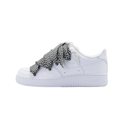 Nike Air Force 1 Low ‘07 White Lanvin Black White Rope - SneakCenter