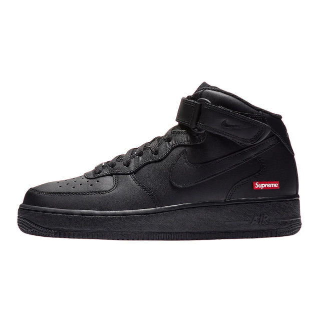 Nike Air Force 1 Mid Supreme Black - SneakCenter