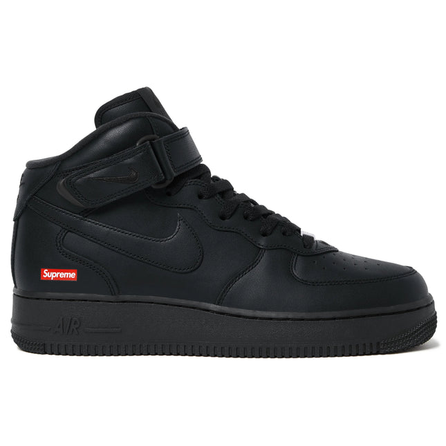 Nike Air Force 1 Mid Supreme Black - SneakCenter