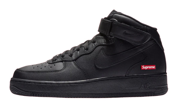 Nike Air Force 1 Mid Supreme Negru