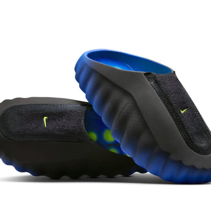 Nike Mind 001 Flyknit Slide Hyper Royal Black