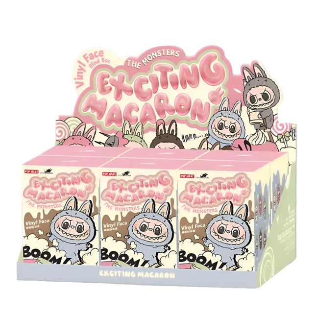 Pop Mart Labubu THE MONSTERS Tasty Macarons Vinyl Face Blind Box - SneakCenter