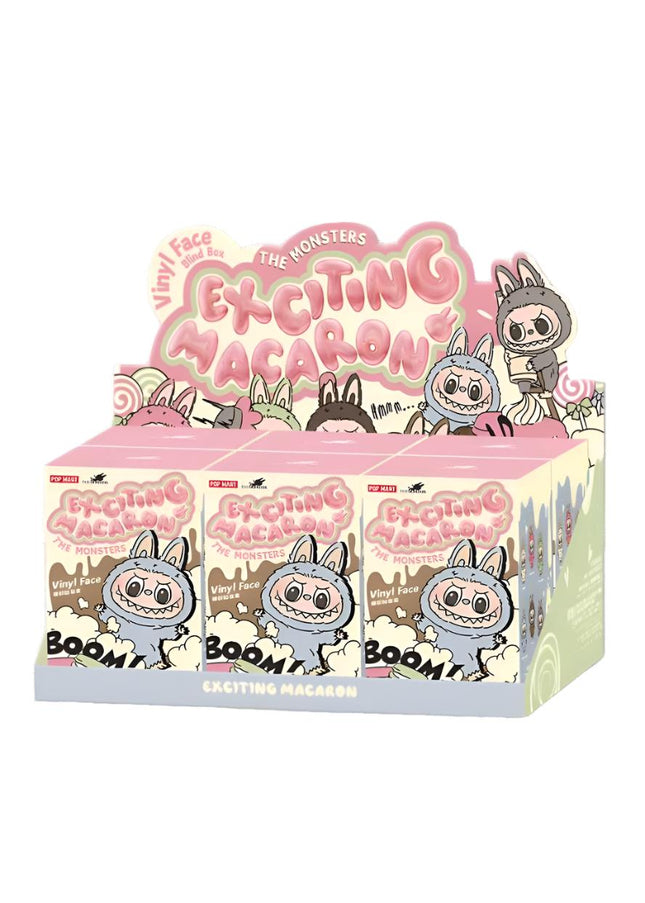 Pop Mart Labubu THE MONSTERS Tasty Macarons Vinyl Face Blind Box - SneakCenter