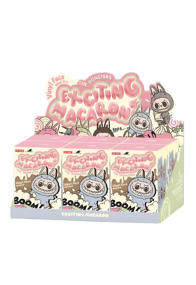 Pop Mart Labubu THE MONSTERS Tasty Macarons Vinyl Face Blind Box - SneakCenter