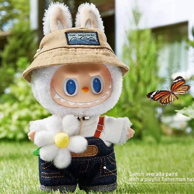 Pop Mart Labubu The Monsters Fall In Wild Vinyl Plush Doll Pendant Keychain - SneakCenter