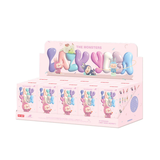 Pop Mart Labubu The Monsters Lazy Yoga Series Figures Mystery Box - SneakCenter