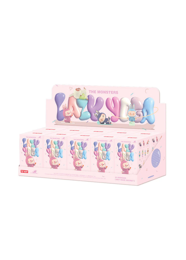 Pop Mart Labubu The Monsters Lazy Yoga Series Figures Mystery Box - SneakCenter