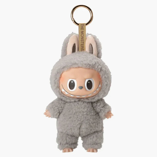 Pop Mart Labubu The Monsters Tasty Macarons Sesame Bean Vinyl Plush Pendant - SneakCenter