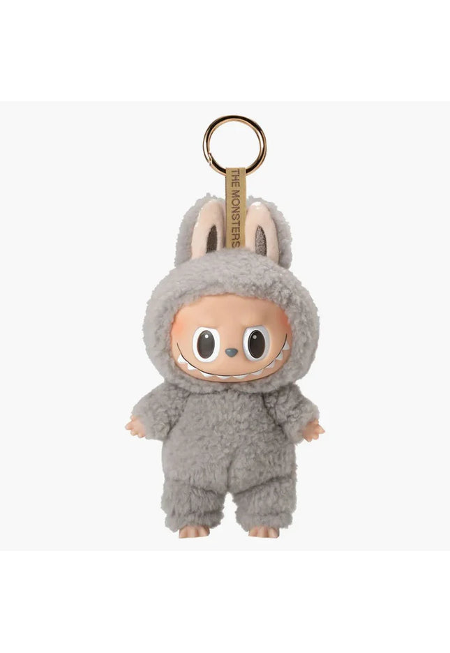 Pop Mart Labubu The Monsters Tasty Macarons Sesame Bean Vinyl Plush Pendant - SneakCenter