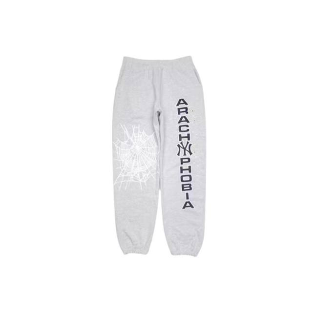Sp5der Arach NY Phobia Sweatpants Ash Grey - SneakCenter