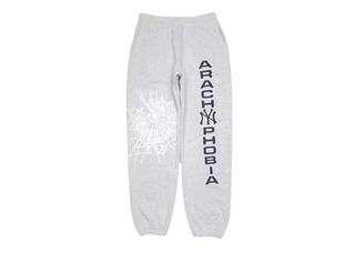 Sp5der Arach NY Phobia Sweatpants Ash Grey