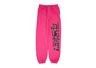 Sp5der P*nk V2 Sweatpants Pink