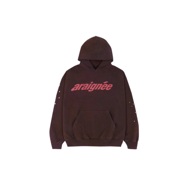 Sp5der Araignee Hoodie Brown - SneakCenter