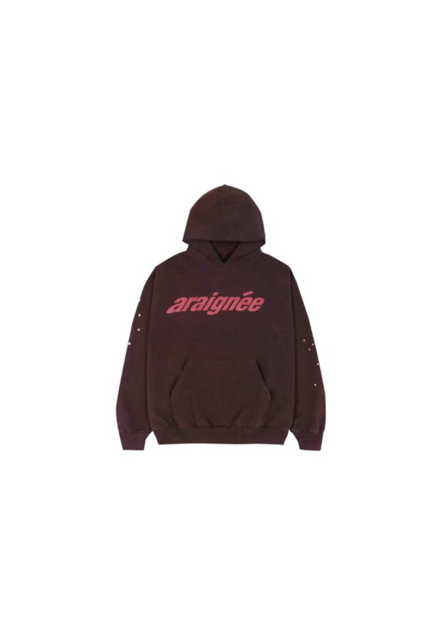 Sp5der Araignee Hoodie Brown - SneakCenter